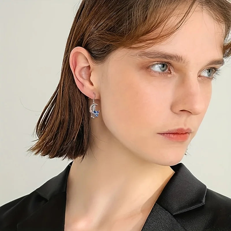 Cute Mermaid Fairy Drop Earrings