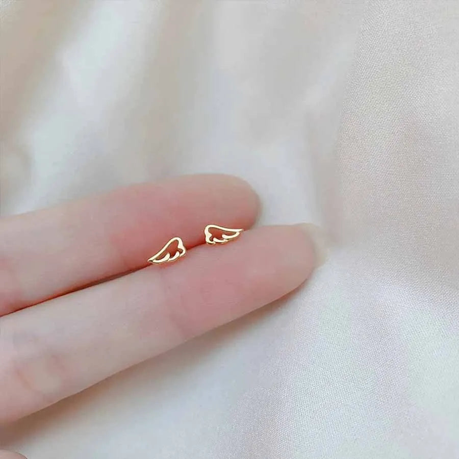 Heart Wings Stars Butterflies Small Stud Earrings