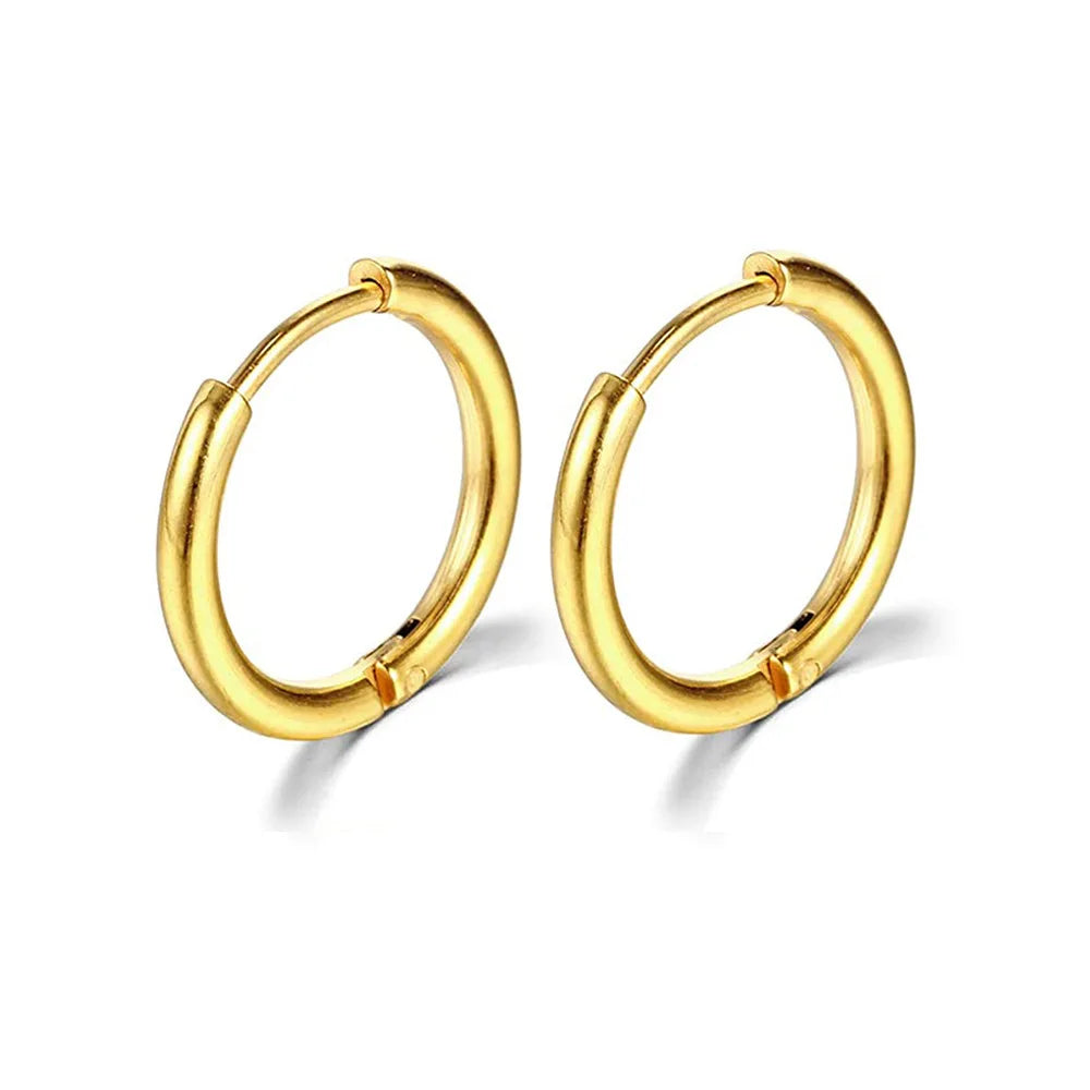 Stainless Steel Small Hoop Cartilage Earrings