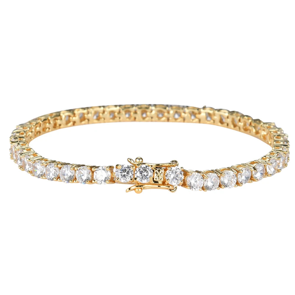 D-VVS1 Moissanite Tennis Bracelet – 925 Sterling Silver