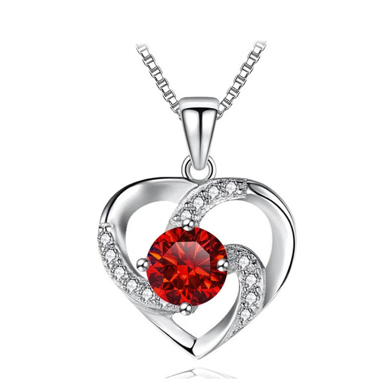 Heart Moissanite Necklace