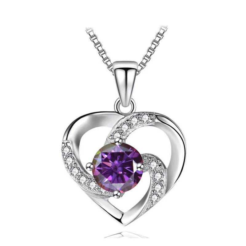 Heart Moissanite Necklace