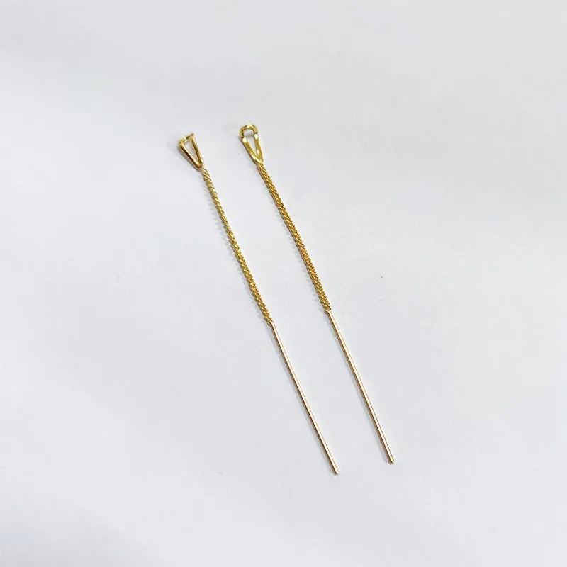 Vintage Crystal Tassel Drop Earrings – Star & Heart Charm Dangles