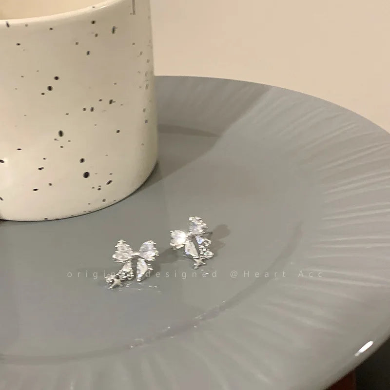Classic Bow Knot Stud Earrings