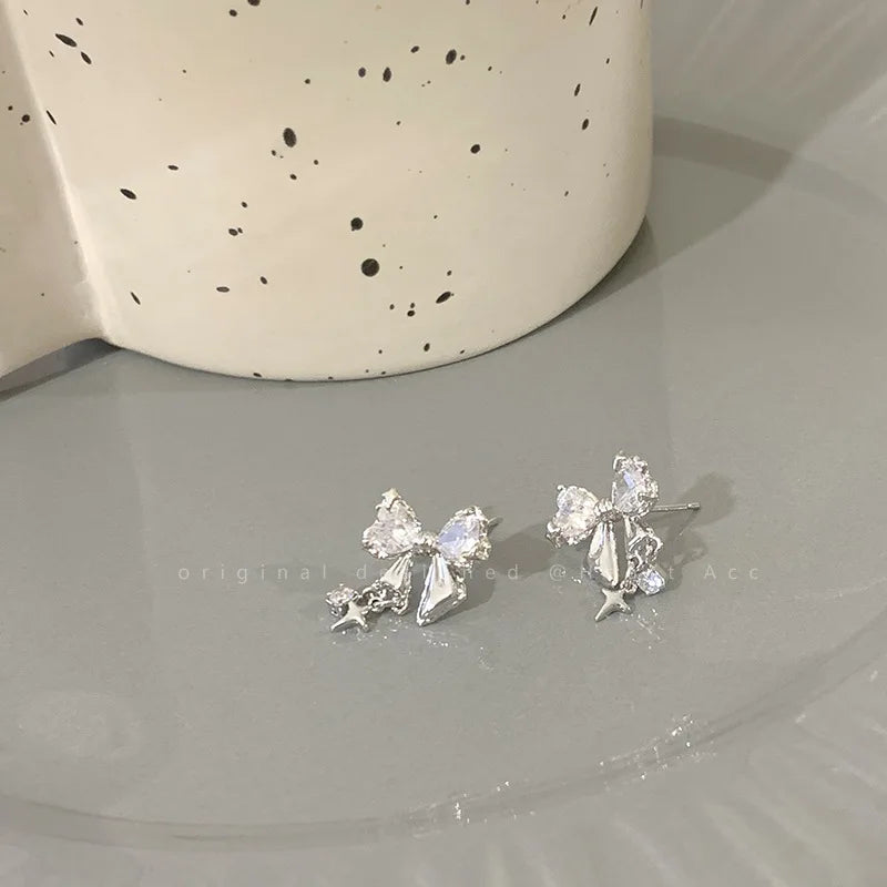 Classic Bow Knot Stud Earrings
