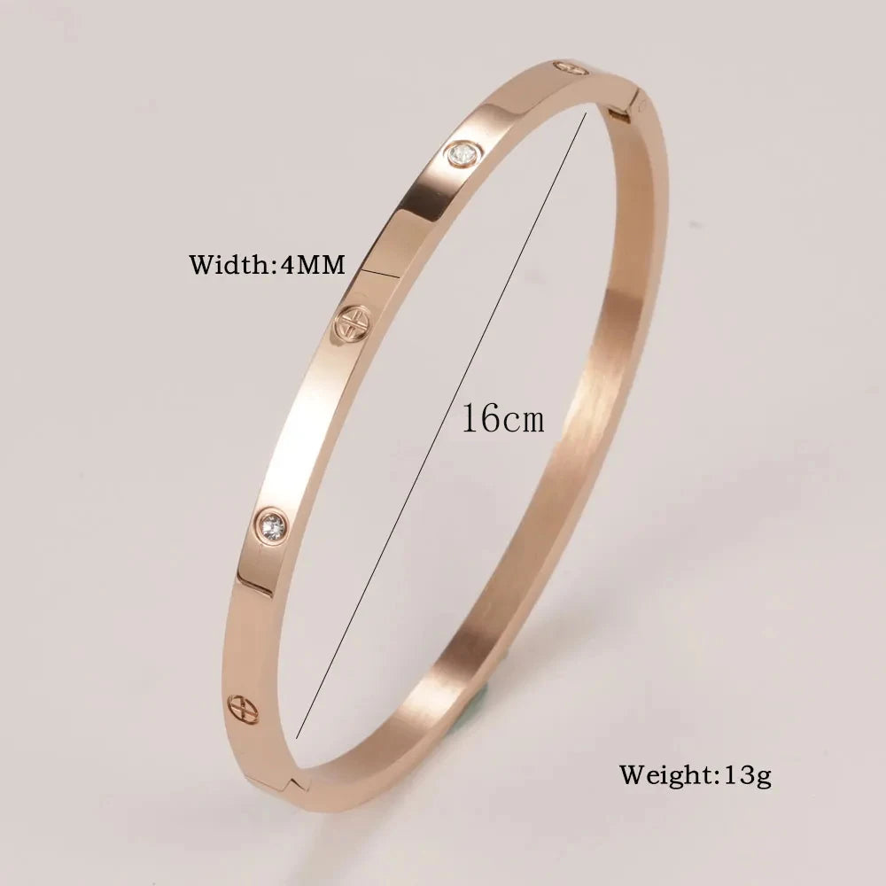 Stainless Steel Cuff Bracelet