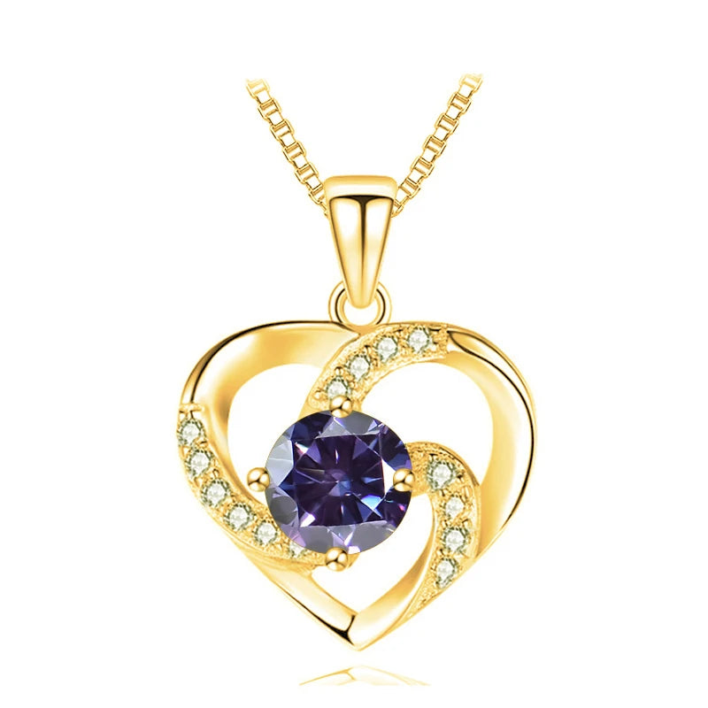 Heart Moissanite Necklace