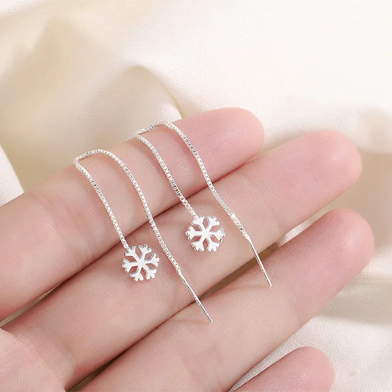 Multicolor Geometric Drop Earrings – Crystal & Copper