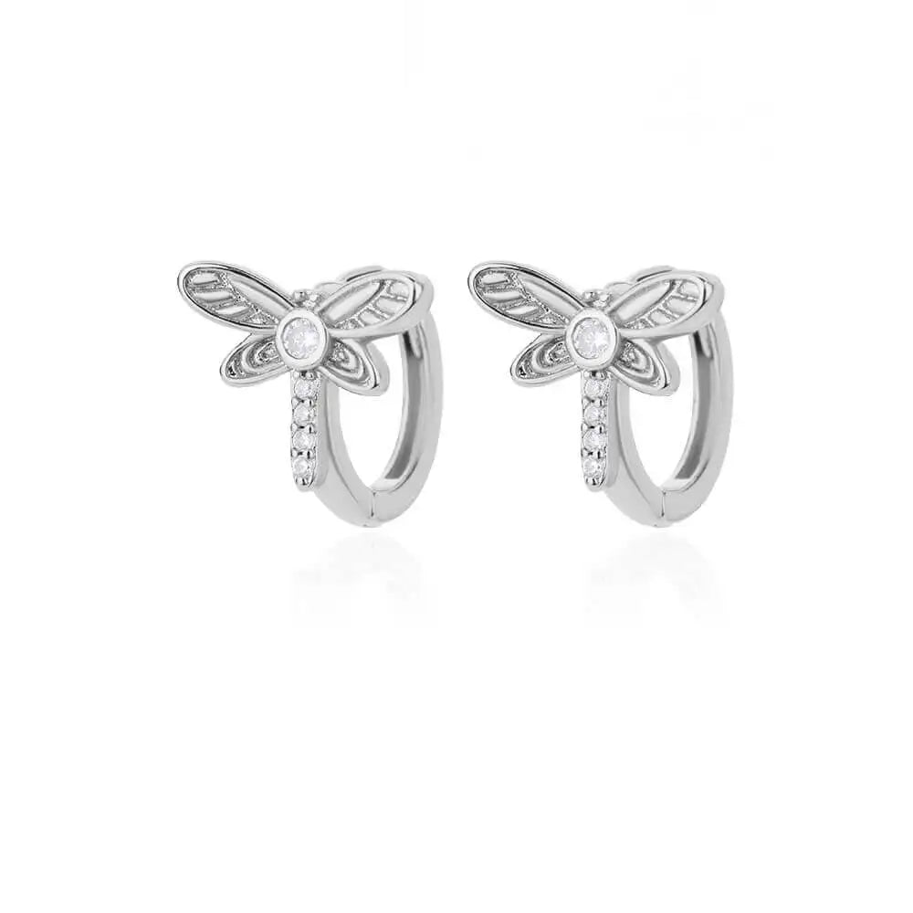 Golden/Silvery Multi-Shaped Hoop Earrings