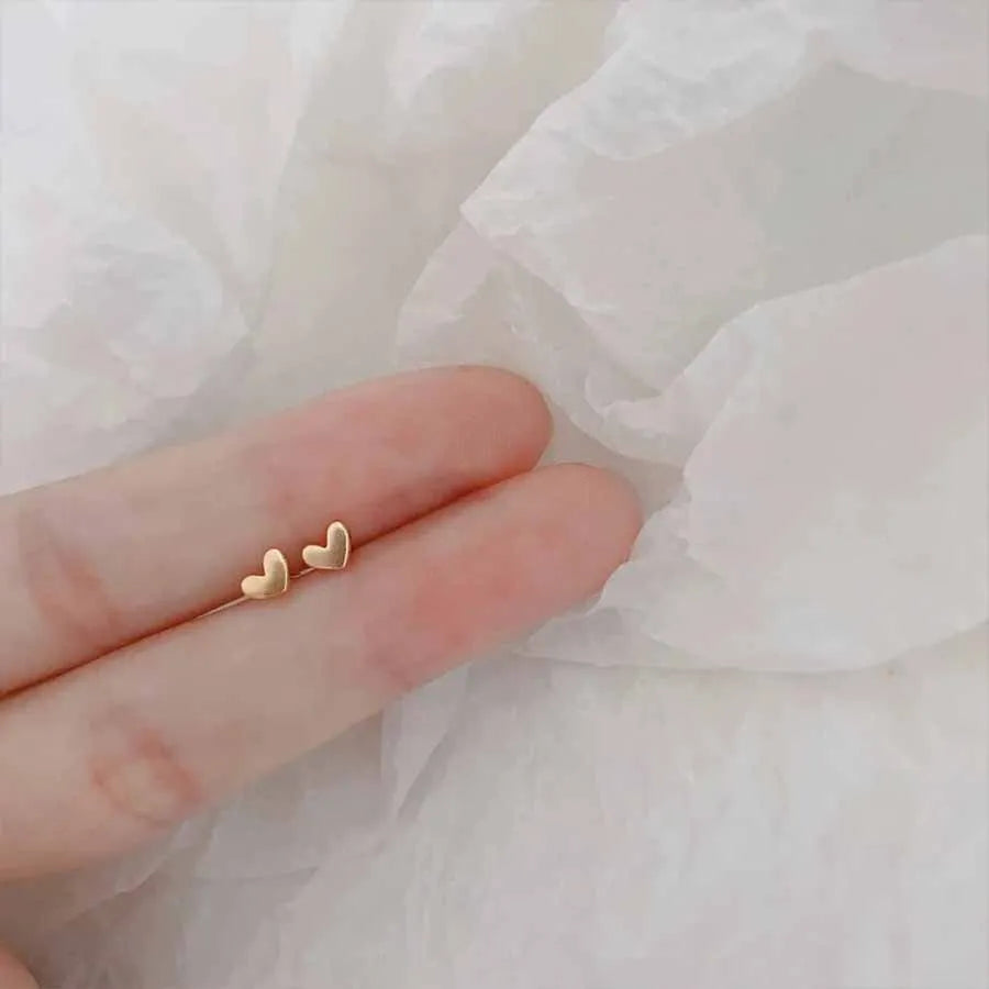 Heart Wings Stars Butterflies Small Stud Earrings
