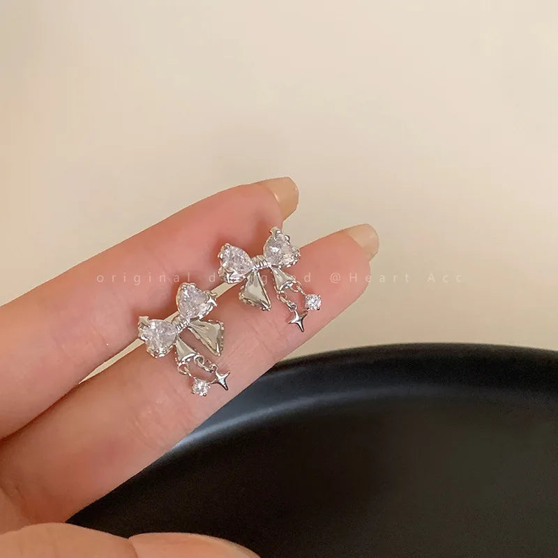 Classic Bow Knot Stud Earrings