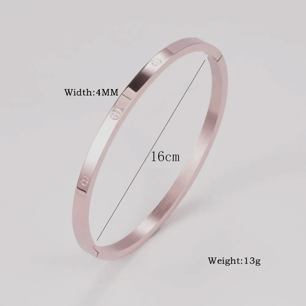 Stainless Steel Cuff Bracelet