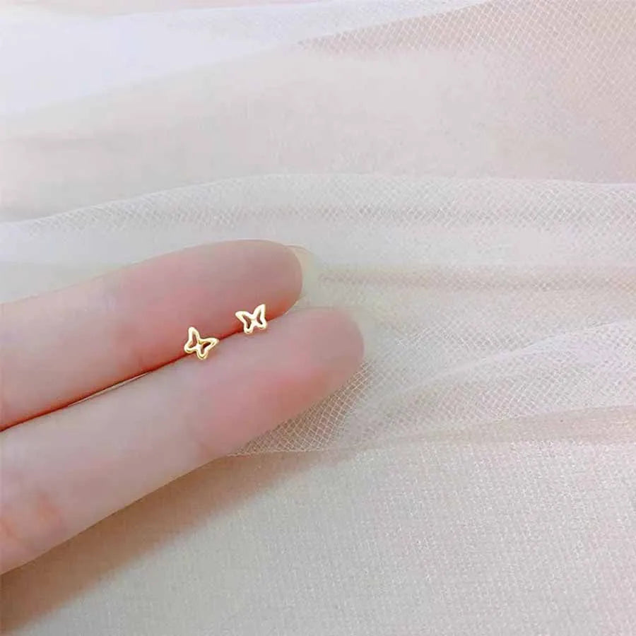 Heart Wings Stars Butterflies Small Stud Earrings