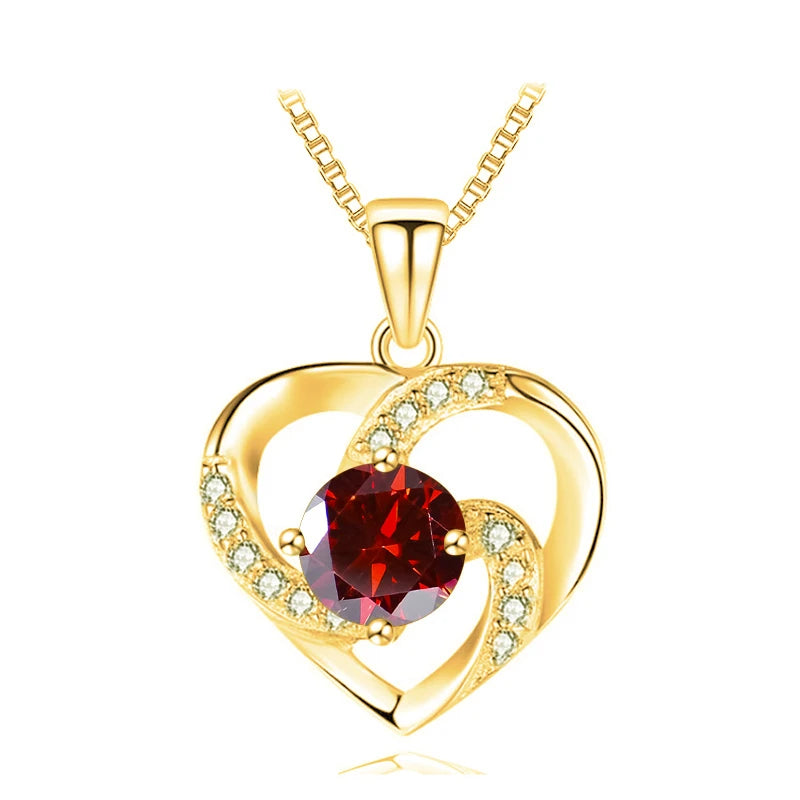Heart Moissanite Necklace