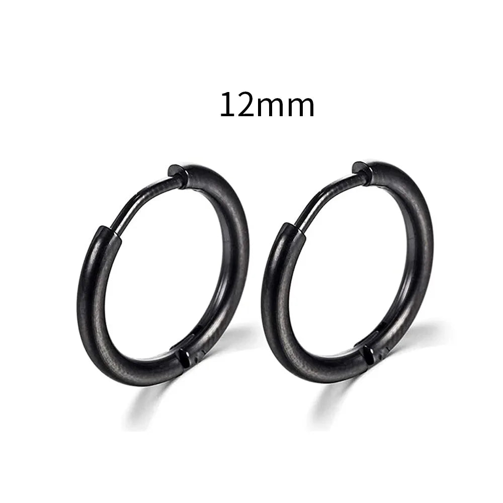 Stainless Steel Small Hoop Cartilage Earrings