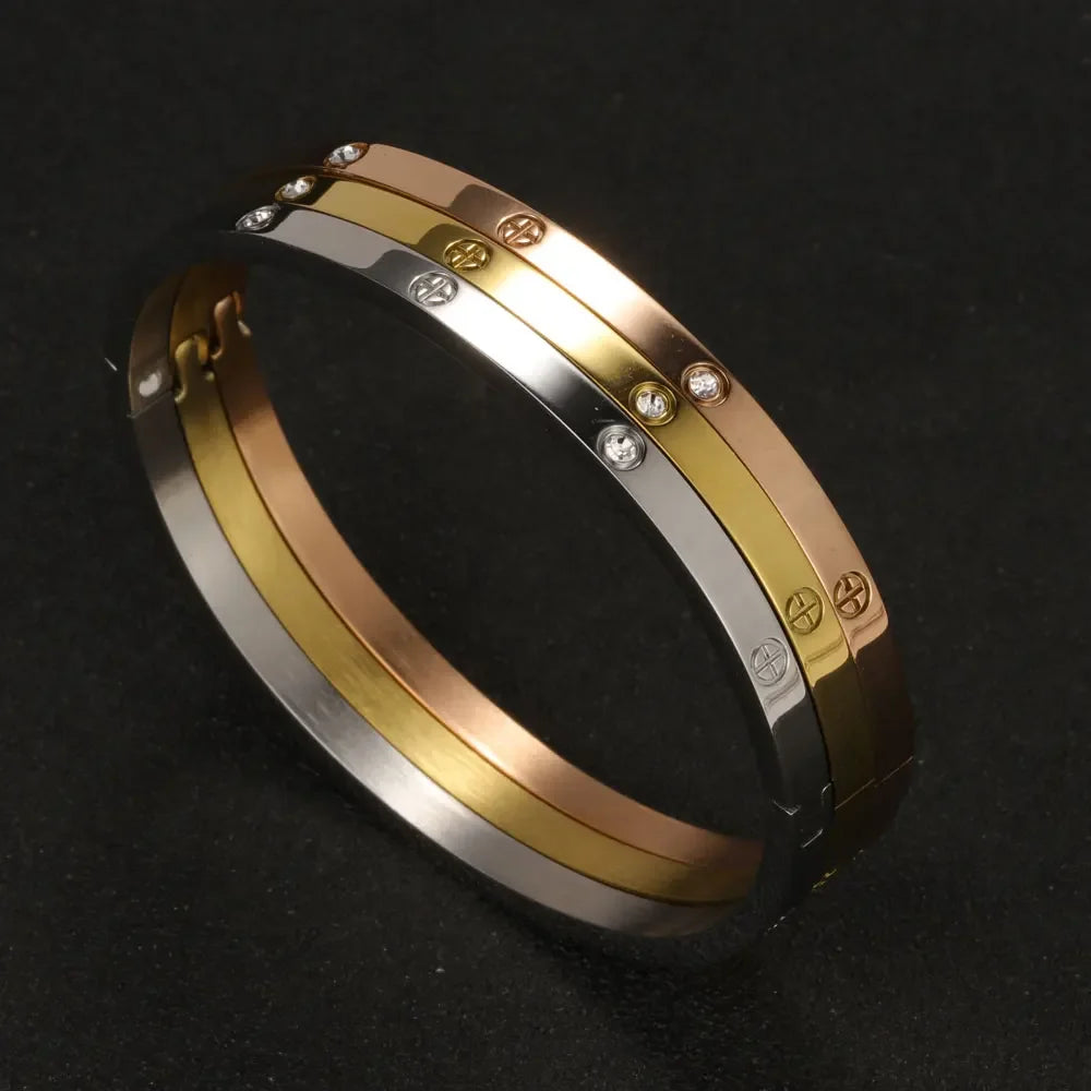 Stainless Steel Cuff Bracelet
