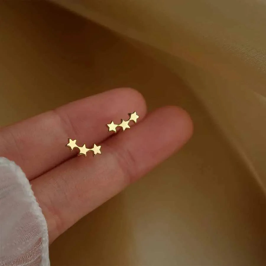 Heart Wings Stars Butterflies Small Stud Earrings
