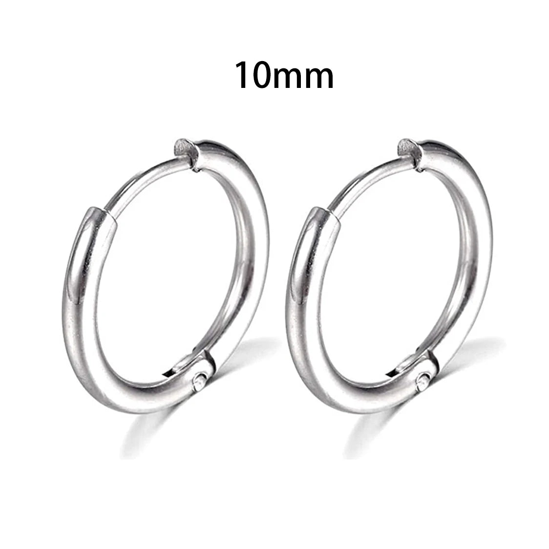 Stainless Steel Small Hoop Cartilage Earrings