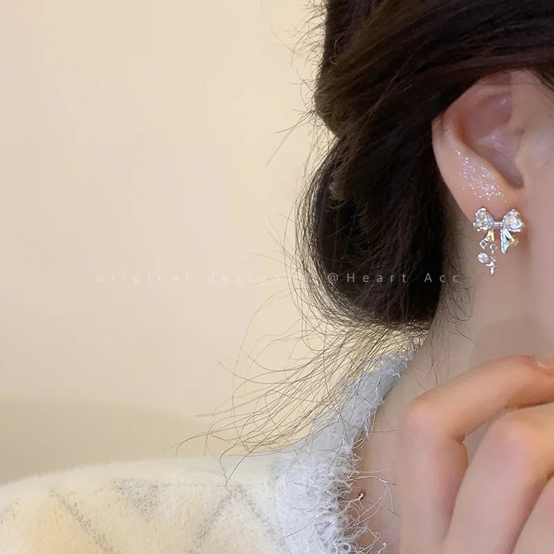 Classic Bow Knot Stud Earrings