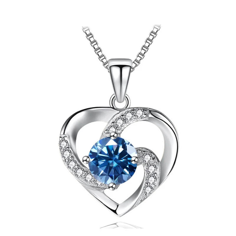 Heart Moissanite Necklace
