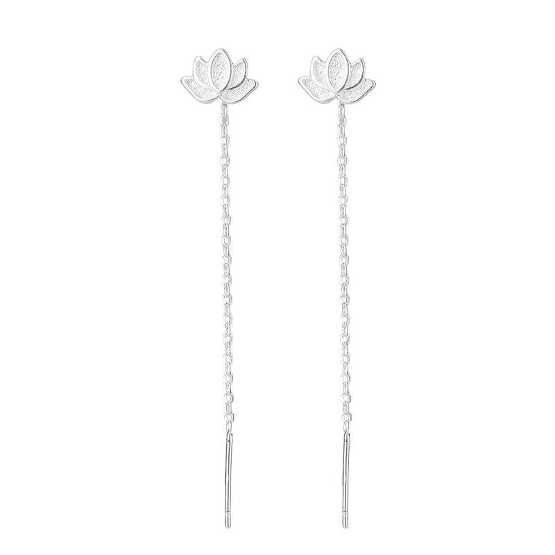 Multicolor Geometric Drop Earrings – Crystal & Copper