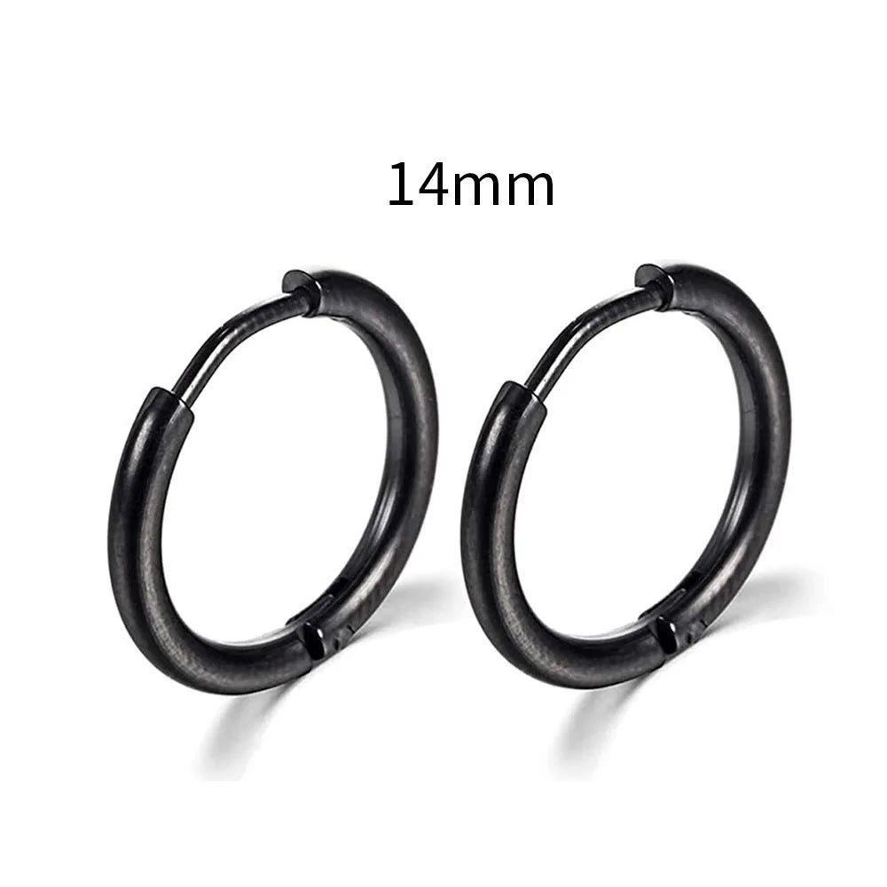 Stainless Steel Small Hoop Cartilage Earrings