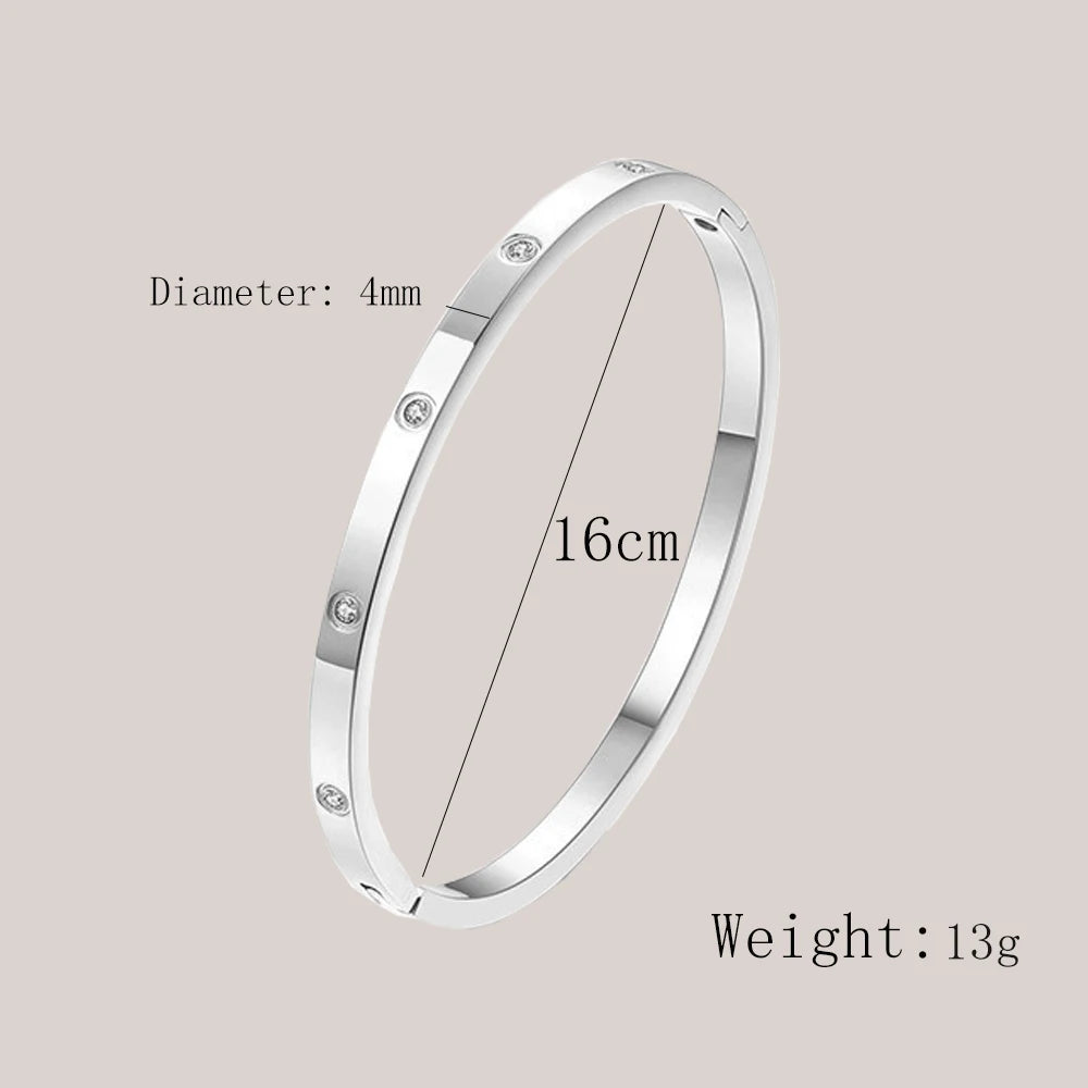 Stainless Steel Cuff Bracelet