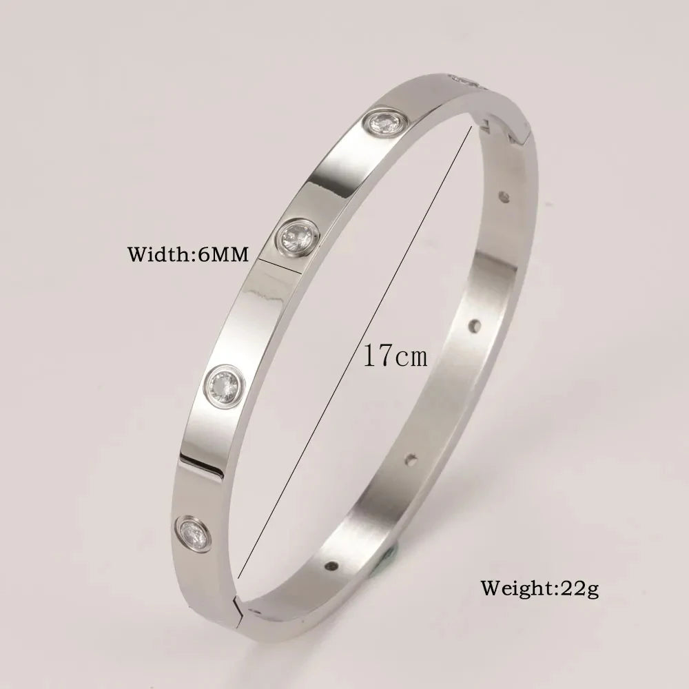 Stainless Steel Cuff Bracelet