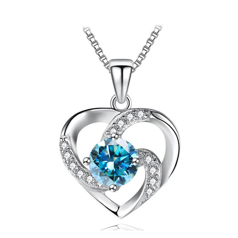 Heart Moissanite Necklace