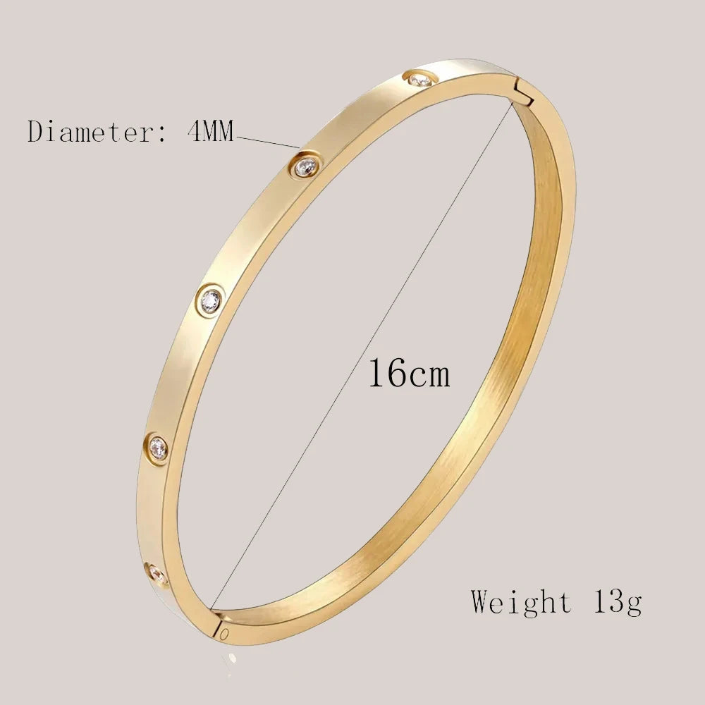 Stainless Steel Cuff Bracelet