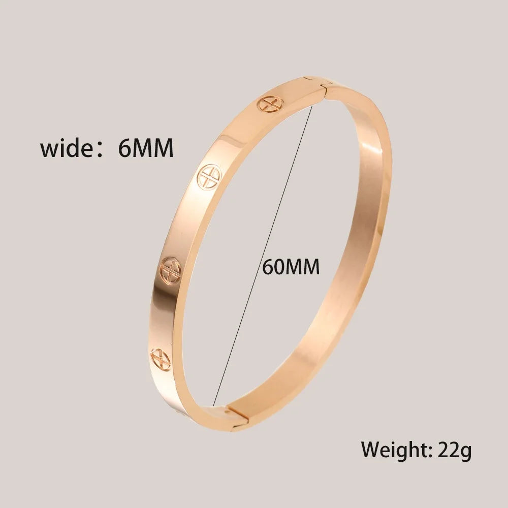 Stainless Steel Cuff Bracelet