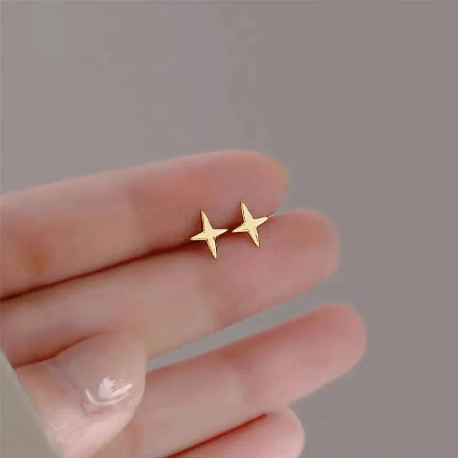 Heart Wings Stars Butterflies Small Stud Earrings