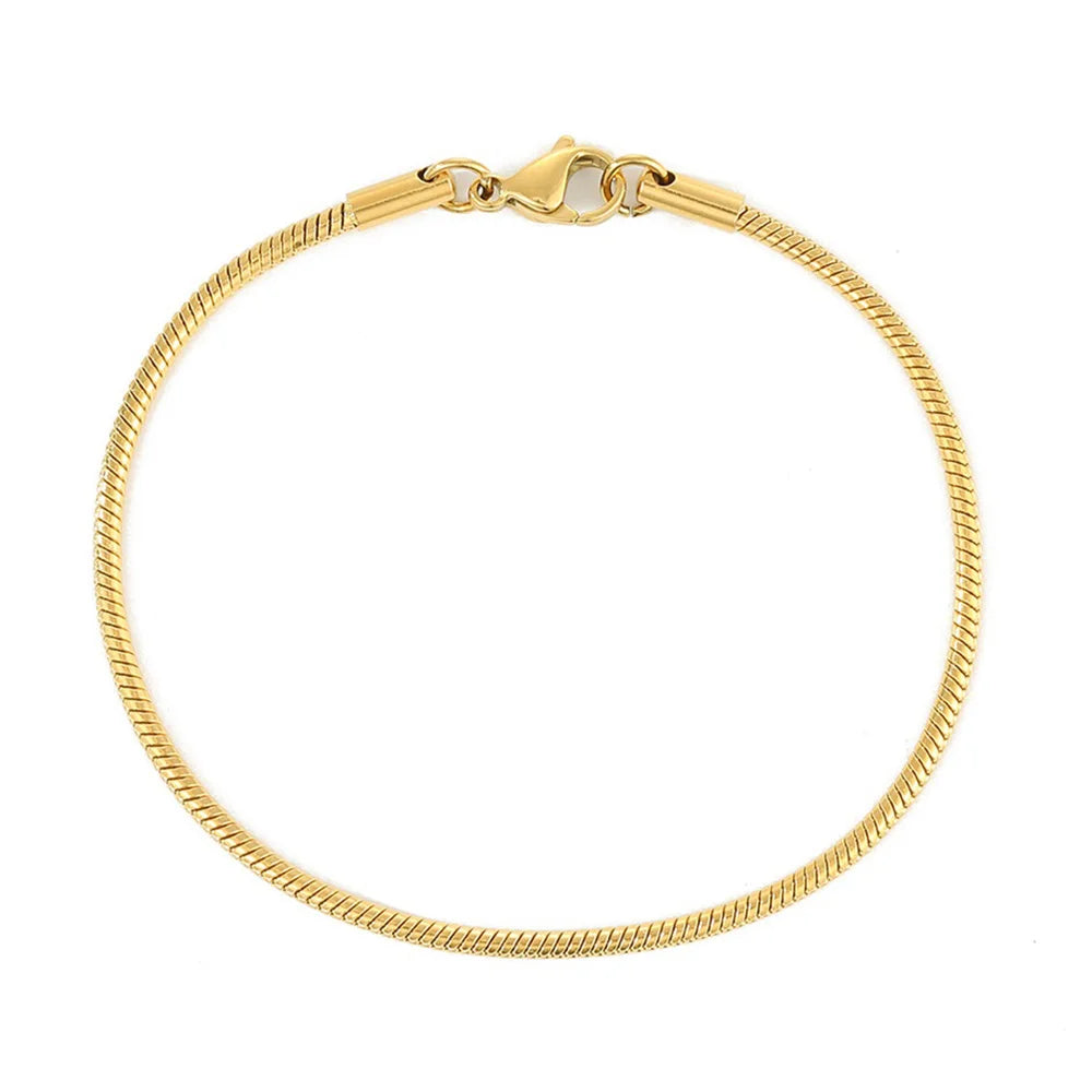 Stainless Steel Snake Chain Bracelet