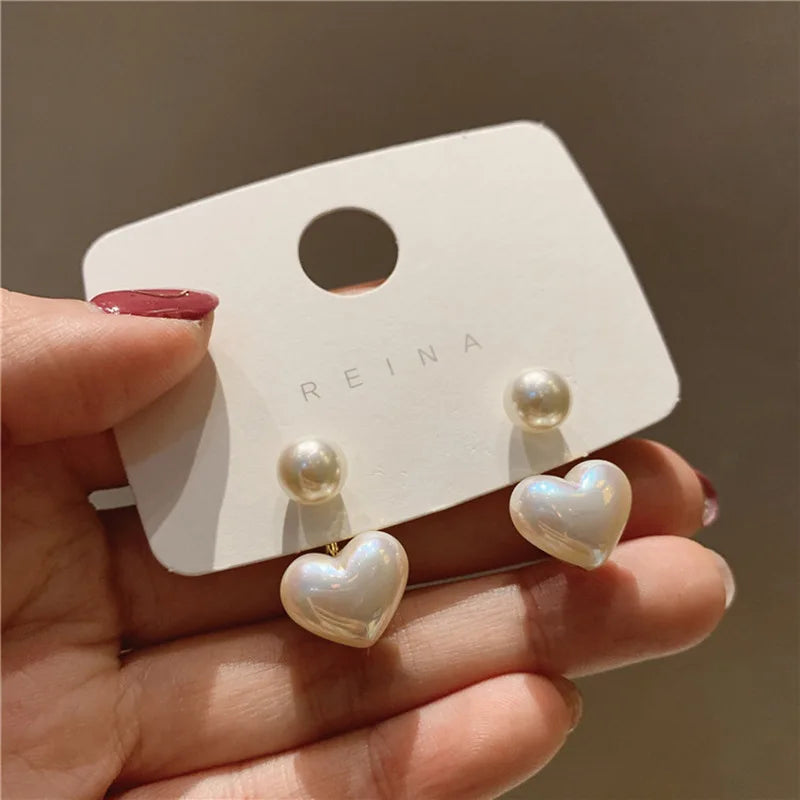 Classic Retro Pearl Drop Earrings
