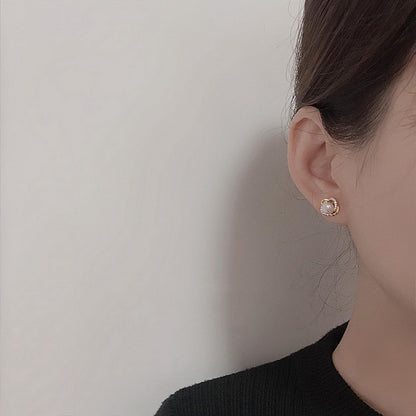 Exquisite Zircon Multi-Shaped Stud Earrings