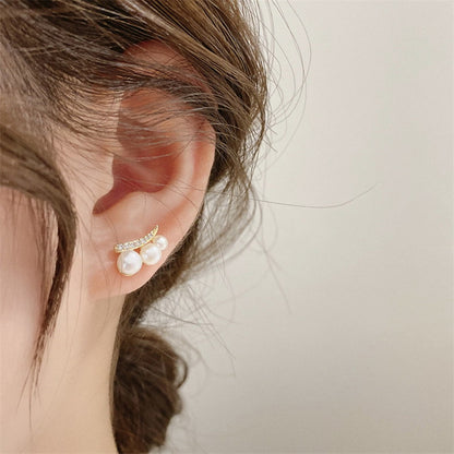 Exquisite Zircon Multi-Shaped Stud Earrings