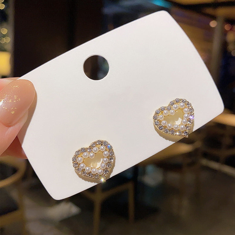 Exquisite Zircon Multi-Shaped Stud Earrings