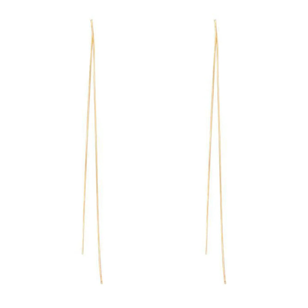 Long Tassel Drop Earrings