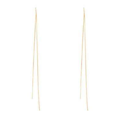 Long Tassel Drop Earrings