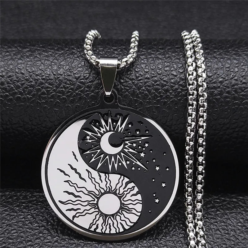Yin Yang Pendant Necklace