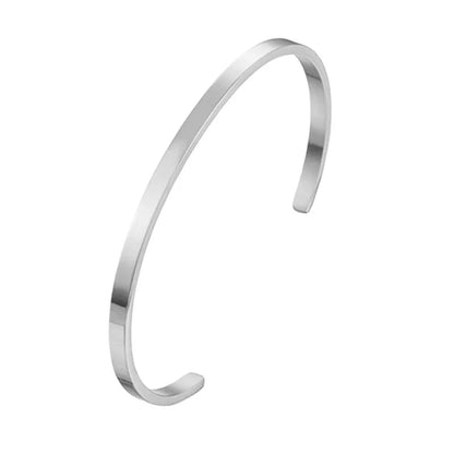 Open Cuff Bangle Bracelet for Couples