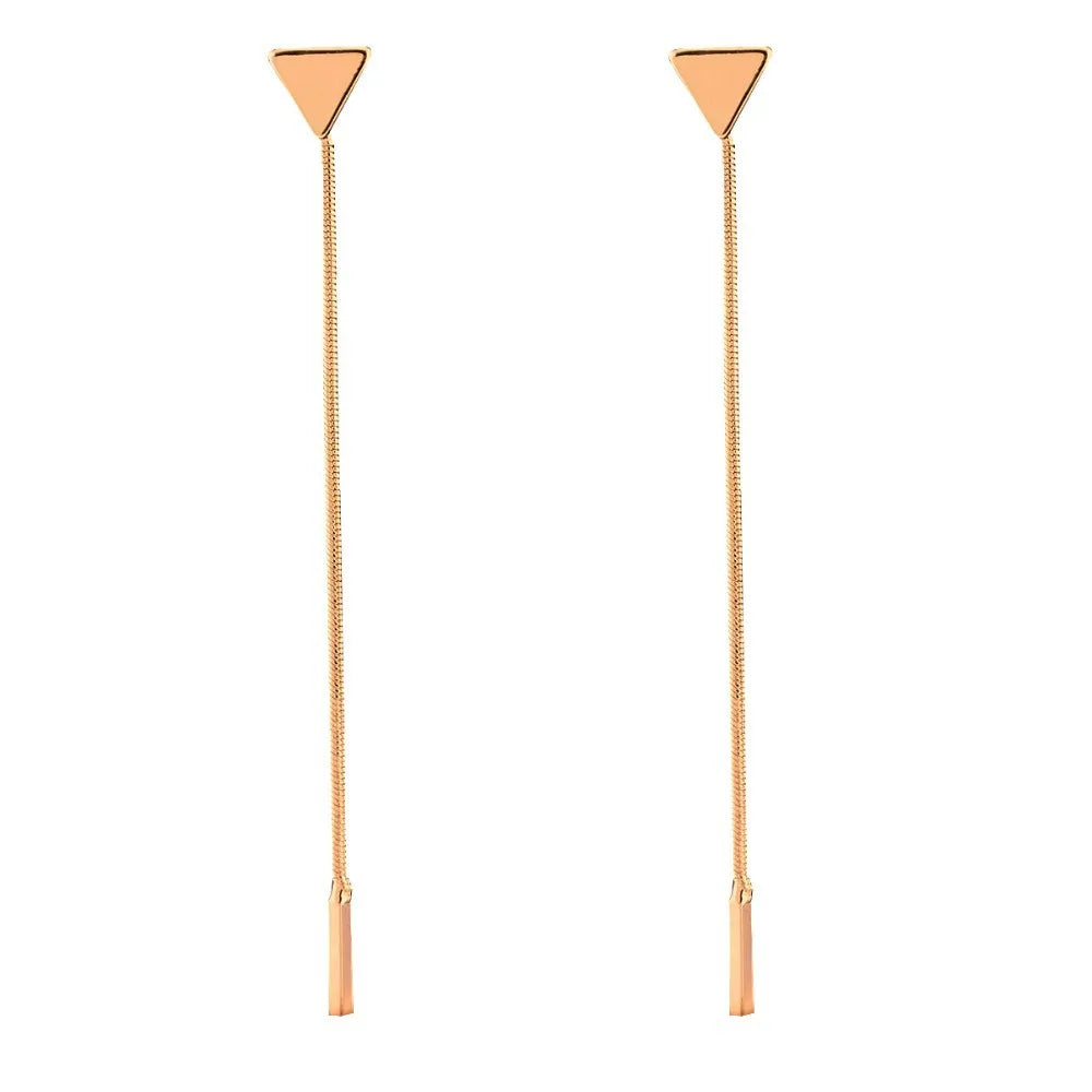 Heart & Star Tassel Drop Earrings