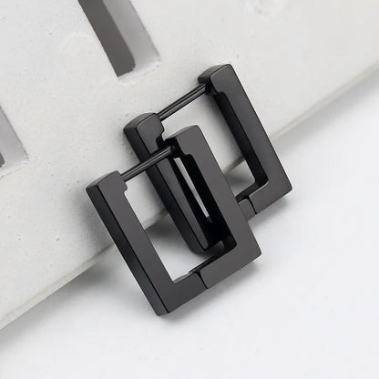 Geometric Hoop Earrings