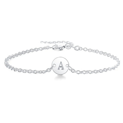 Alphabet Letter Charm Bracelet for Women