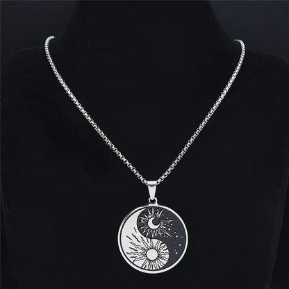 Yin Yang Pendant Necklace