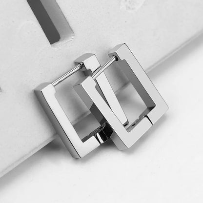 Geometric Hoop Earrings