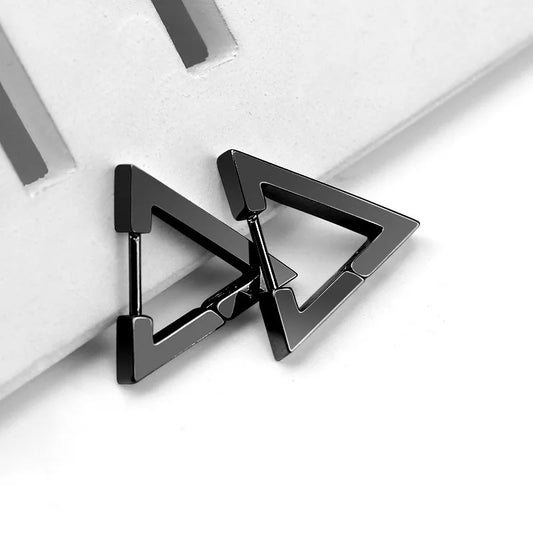 Geometric Hoop Earrings
