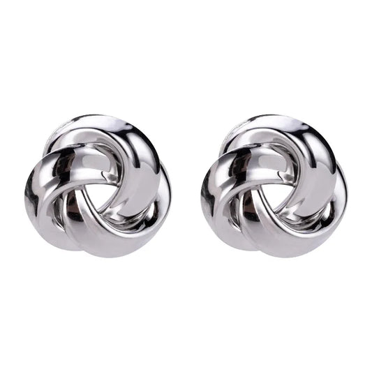 Vintage Twist Stud Earrings