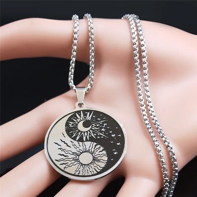 Yin Yang Pendant Necklace