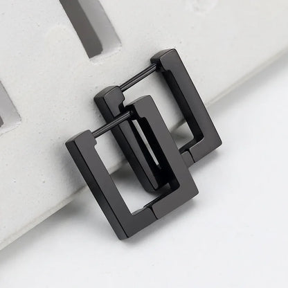 Geometric Hoop Earrings